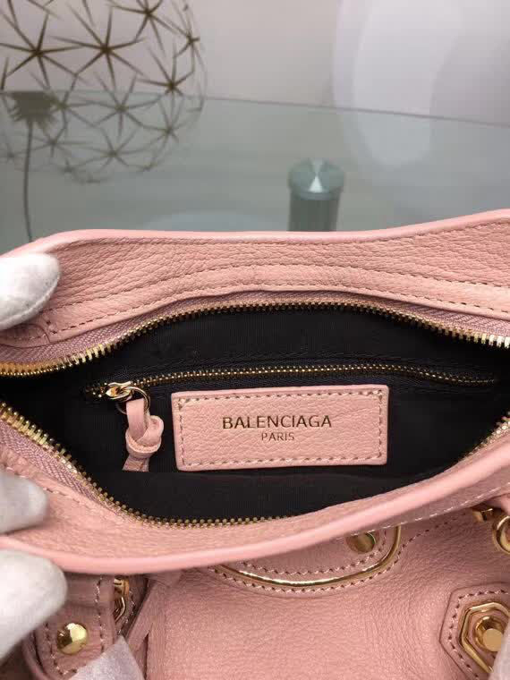 BALENCIAG巴黎世家 原版義大利進口山羊皮 小金釘 可單肩斜挎  BL1272